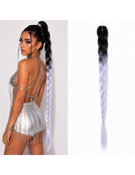 Extensii Pentru Impletituri Ombre Negru/Grey